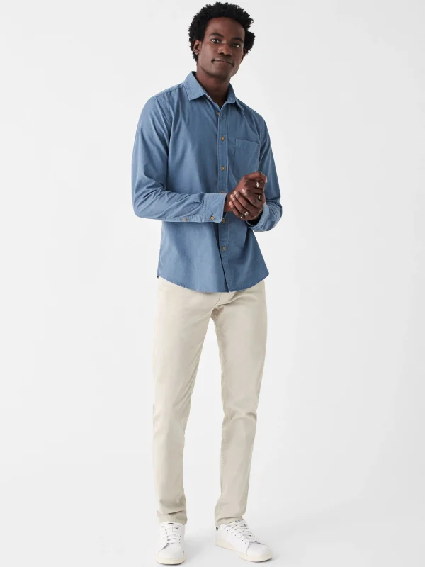 Shirts | Faherty Brand Stretch Corduroy Shirt - Deep Marine