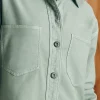 Blazers & Outerwear | Faherty Brand Stretch Terry Overshirt - Coastal Sage