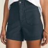 Shorts & Skirts | Faherty Brand Stretch Terry Patch Pocket Short - Washed Black