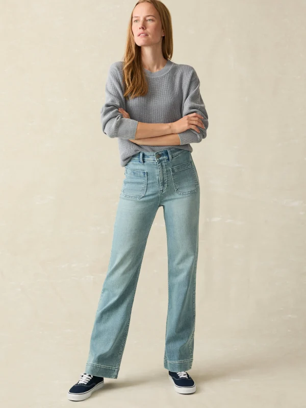 Pants | Faherty Brand Stretch Terry Patch Pocket Pant - Eastern Shore