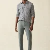 Pants | Faherty Brand Stretch Terry 5-Pocket Athletic Fit Pant - Slate