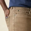 Pants | Faherty Brand Stretch Terry 5-Pocket Pant - Driftwood