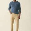 Pants | Faherty Brand Stretch Terry 5-Pocket Pant - Desert Khaki