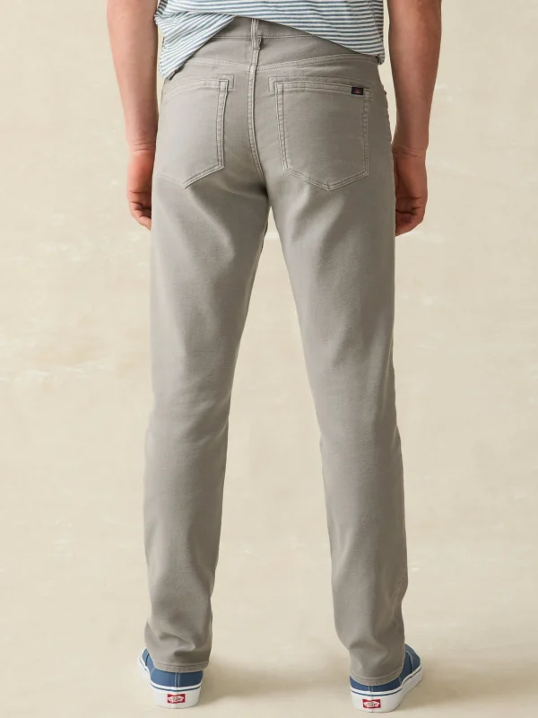 Pants | Faherty Brand Stretch Terry 5-Pocket Pant - Iron