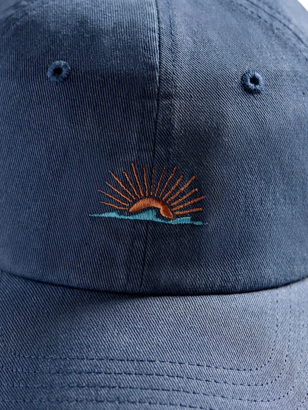 Hats | Hats | Faherty Brand Sunwashed Baseball Hat - Washed Navy