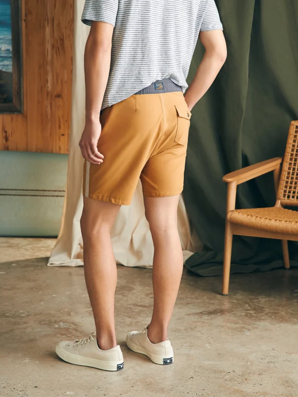 Swim | Faherty Brand Sunwashed Boardshort - Malibu Honey