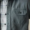 Jackets & Vests | Faherty Brand Sunwashed CPO - Petrol Blue