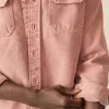 Jackets & Vests | Faherty Brand Sunwashed CPO - Sunset Clay