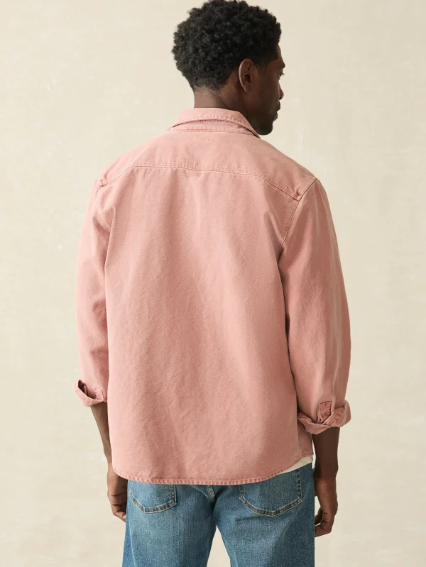 Jackets & Vests | Faherty Brand Sunwashed CPO - Sunset Clay