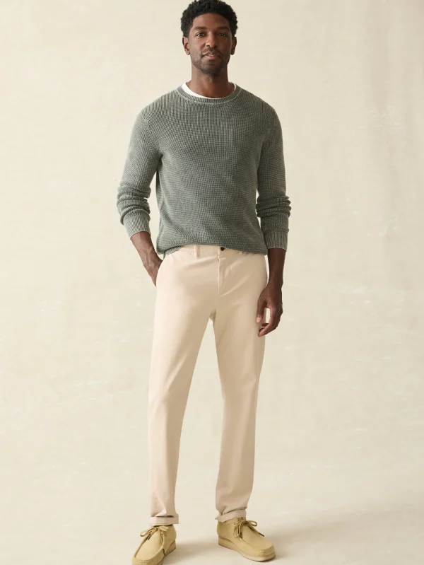 Sweaters | Faherty Brand Sunwashed Crewneck Sweater - Mountain Olive