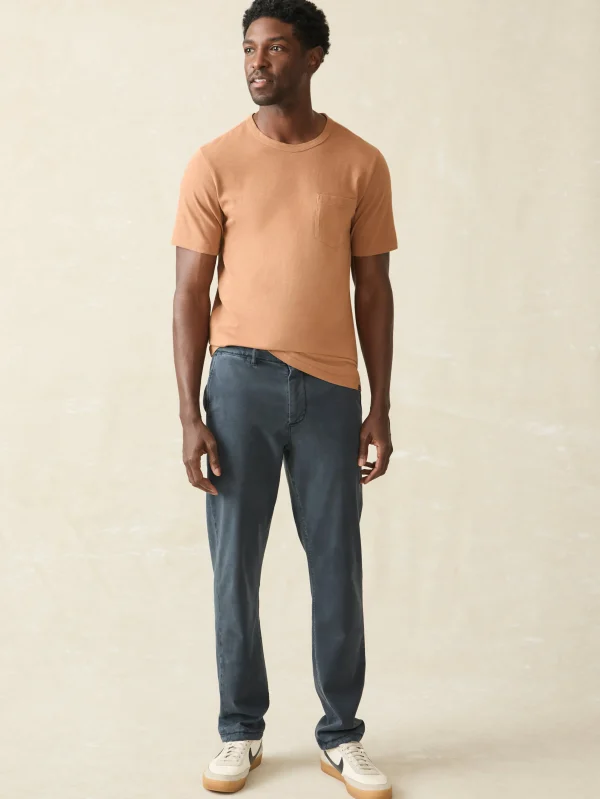 T-Shirts & Henleys | Faherty Brand Sunwashed Pocket Tee - Bronze