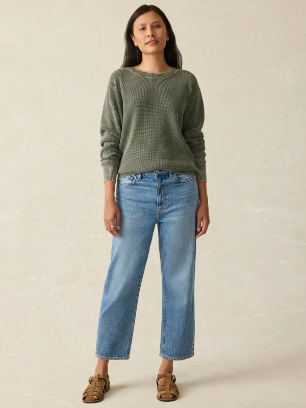 Sweaters | Faherty Brand Sunwashed Relaxed Sweater - Beetle