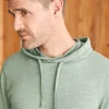 Hoodies & Sweatshirts | Lounge | Faherty Brand Sunwashed Slub Hoodie - Faded Sage