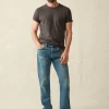 T-Shirts & Henleys | Faherty Brand Sunwashed Tee (Tall) - Washed Black