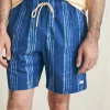 Swim | Faherty Brand Sunwashed Trunk - Barlow Ocean Stripe