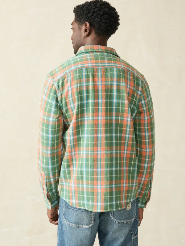 Shirts | Faherty Brand Surf Flannel - Forest Hollow Plaid