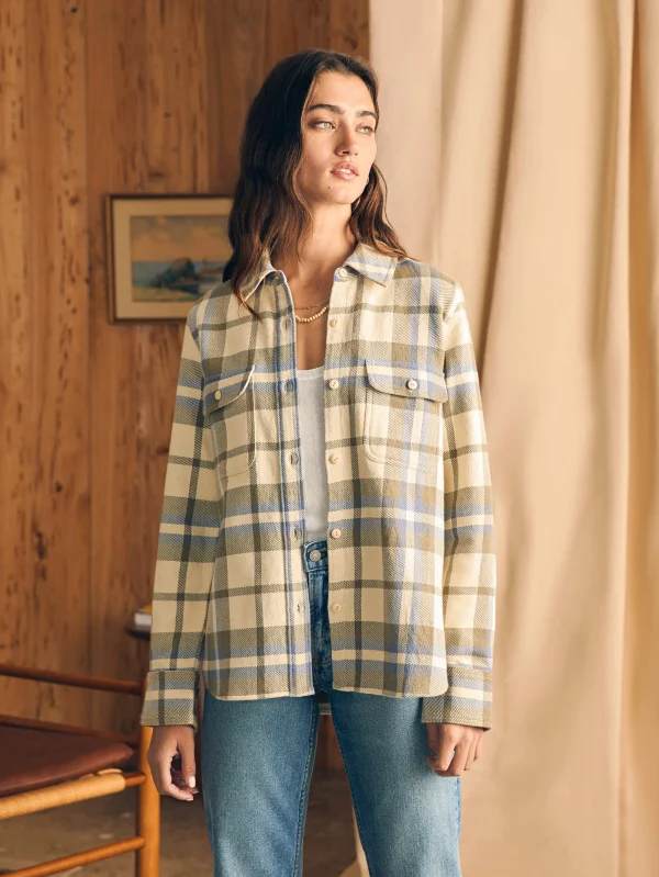 Shirts & Tops | Faherty Brand Surf Flannel - Ocean Trek