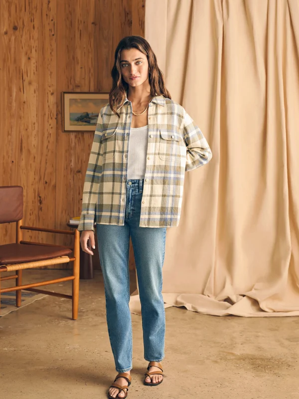 Shirts & Tops | Faherty Brand Surf Flannel - Ocean Trek