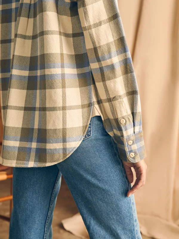 Shirts & Tops | Faherty Brand Surf Flannel - Ocean Trek