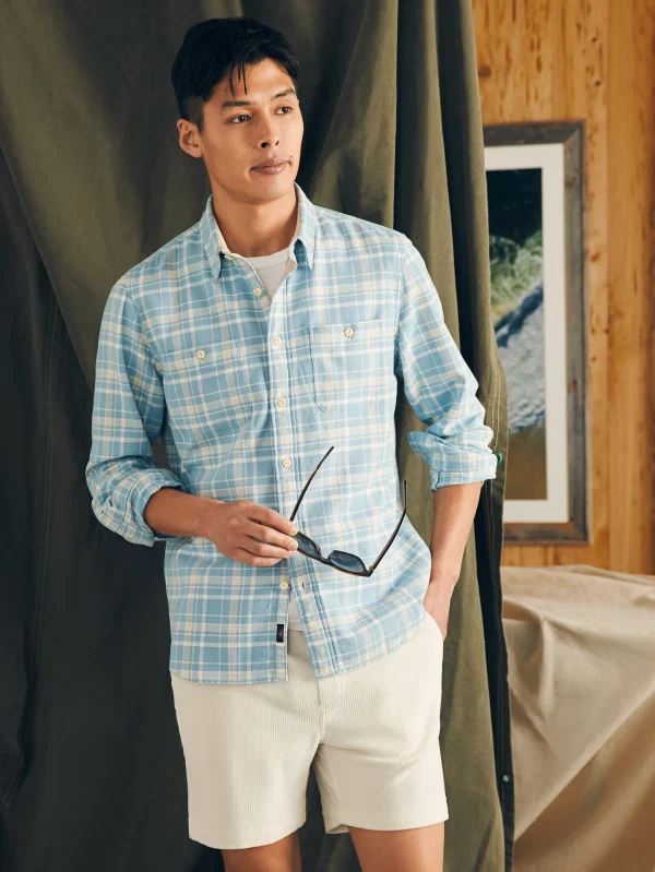 Shirts | Faherty Brand Surf Flannel - Seabrooks Sands Plaid