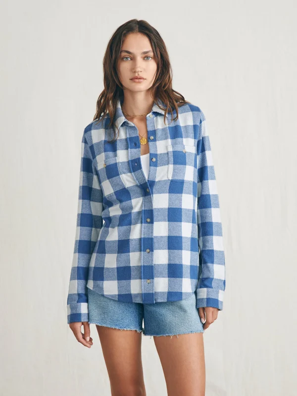 Shirts & Tops | Faherty Brand Surfrider Legend™ Sweater Shirt - Sky Ridge Buffalo