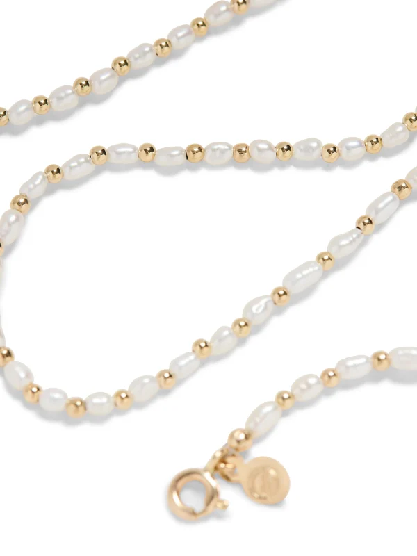 Jewelry | Faherty Brand Swell Life Two Necklace - Pearl