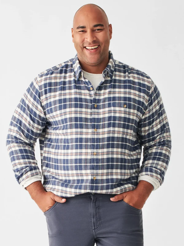 Shirts | Faherty Brand The Movement™ Flannel (Tall) - Rainier Plaid