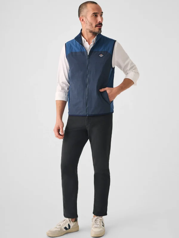 Jackets & Vests | Faherty Brand The Movement™ Vest - Blue Nights