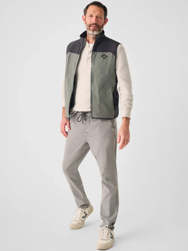 Jackets & Vests | Faherty Brand The Movement™ Vest - Rock Sand