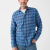 Shirts | Faherty Brand The Reversible Shirt - Cobalt Nights Buffalo