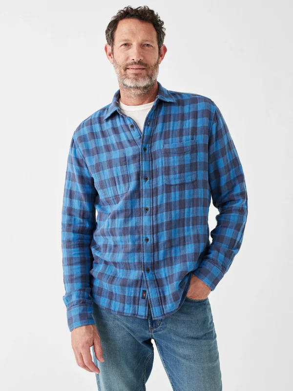 Shirts | Faherty Brand The Reversible Shirt - Cobalt Nights Buffalo