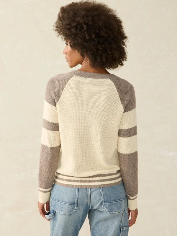 Sweaters | Faherty Brand Throwback V-Neck - Fenway