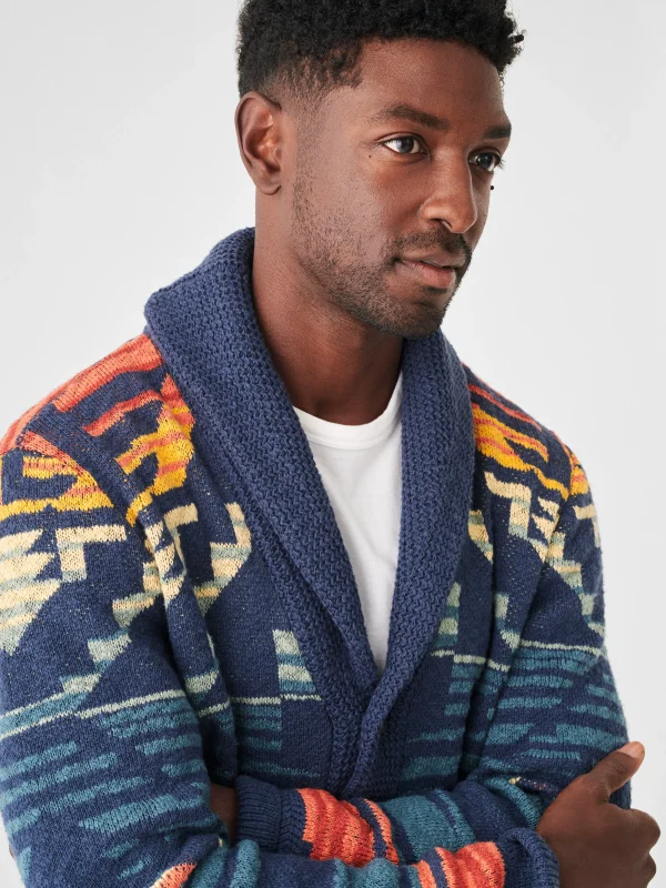 Sweaters | Faherty Brand Thunder Voice Eagle Cardigan - Terranea