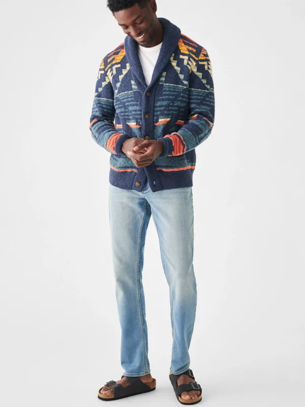 Sweaters | Faherty Brand Thunder Voice Eagle Cardigan - Terranea