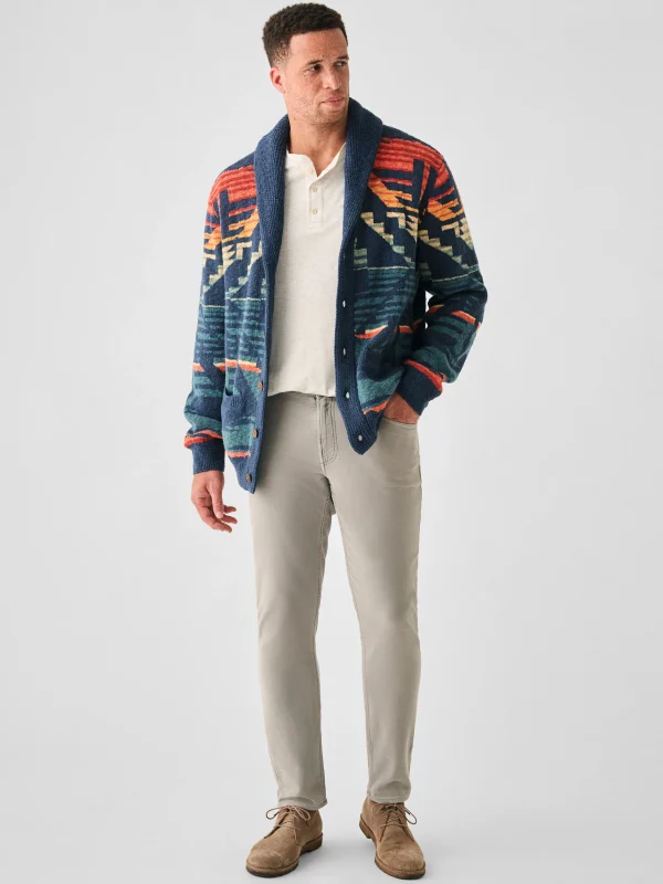 Sweaters | Faherty Brand Thunder Voice Eagle Cardigan - Terranea