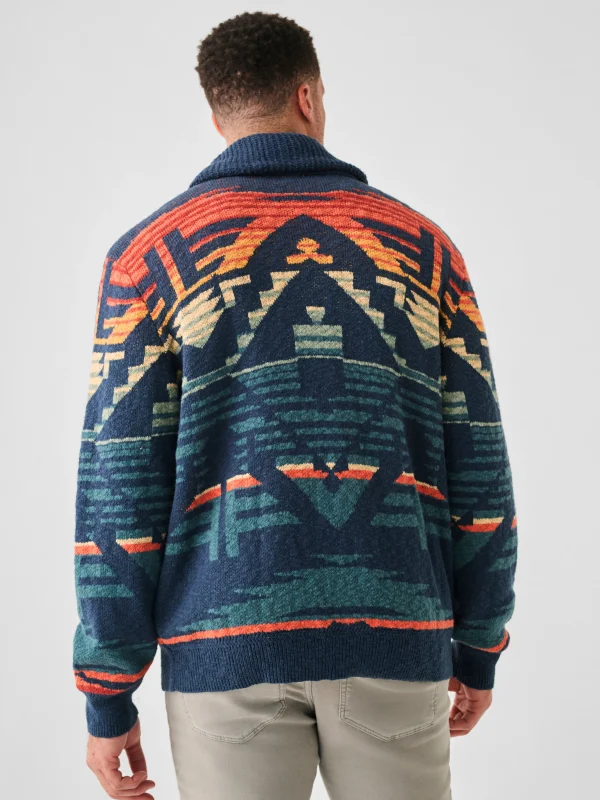 Sweaters | Faherty Brand Thunder Voice Eagle Cardigan - Terranea