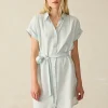 Dresses | Faherty Brand Tried & True Breeze Shirtdress - Icy Blue Wash