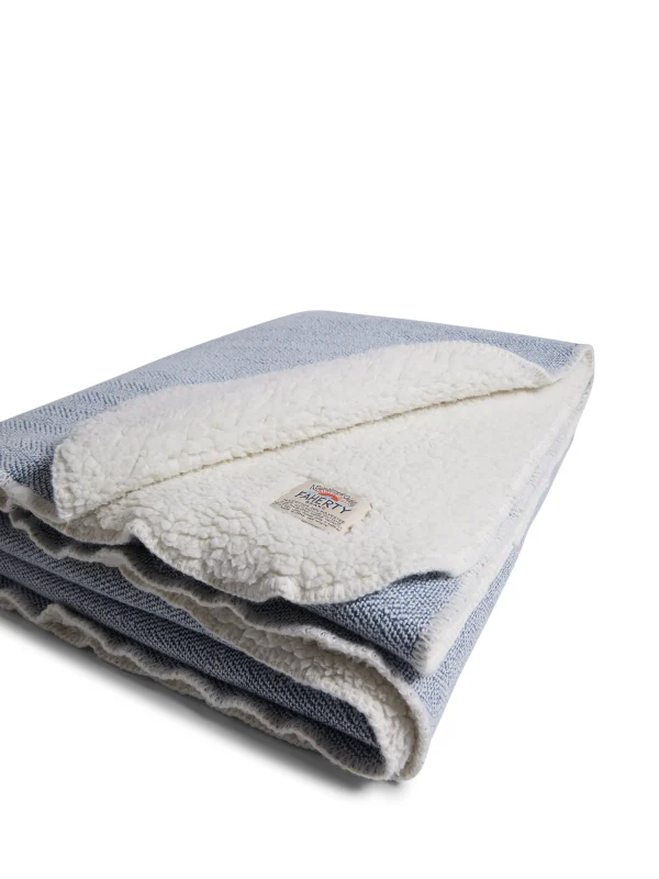 Home & More | Home & More | Faherty Brand High Pile Fleece Blanket - Whitewater