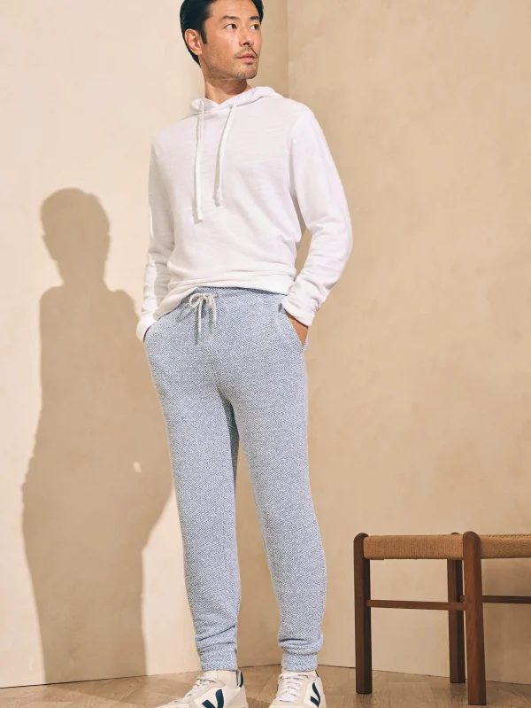 Pants | Lounge | Faherty Brand Sweatpant - Whitewater