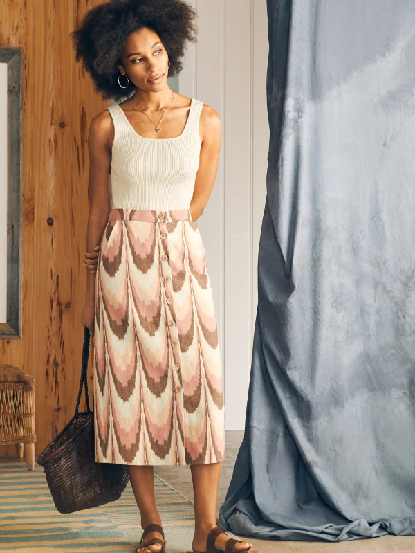 Shorts & Skirts | Faherty Brand Whitley Skirt - Desert Ikat