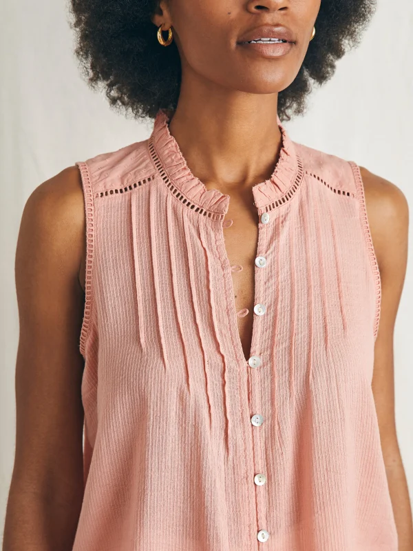 Shirts & Tops | Faherty Brand Willa Sleeveless Top - Rosette