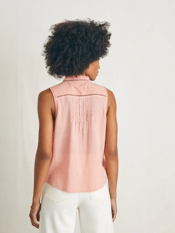 Shirts & Tops | Faherty Brand Willa Sleeveless Top - Rosette