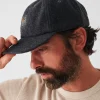 Hats | Faherty Brand Wool Baseball Hat - Grey Heather