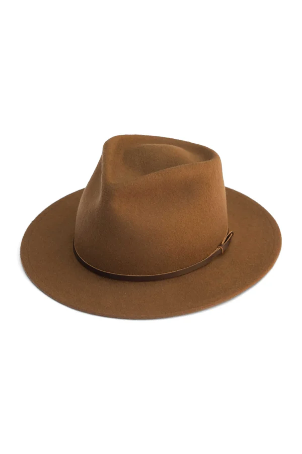 Hats | Faherty Brand Yellow 108 Eastwood Hat - Caramel