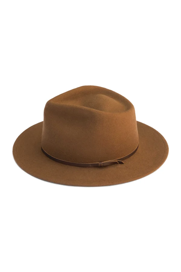 Hats | Faherty Brand Yellow 108 Eastwood Hat - Caramel